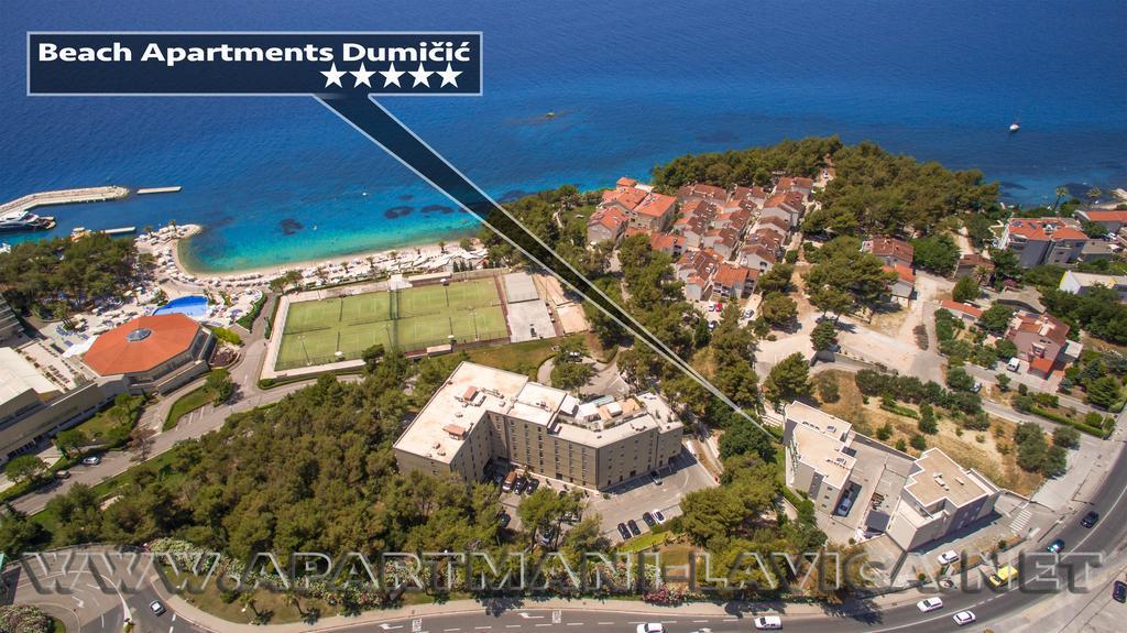 Beach Apartments Dumicic Podstrana Bagian luar foto