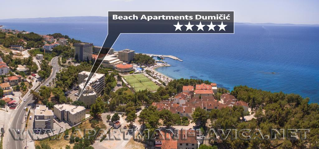 Beach Apartments Dumicic Podstrana Bagian luar foto